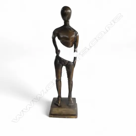LG BRONZE HOLLOW MAN SCULPTURE H.770mm