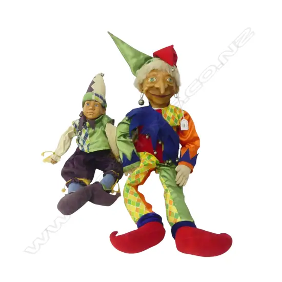 2 PUPPETS L.900, 550mm