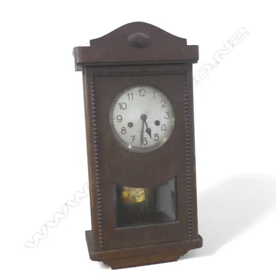 OAK WALL CLOCK H.515mm