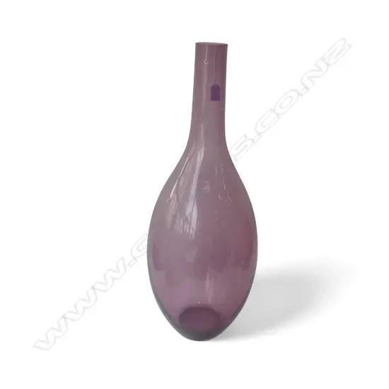 TALL GLASS WRZESNIAK VASE H.710mm 