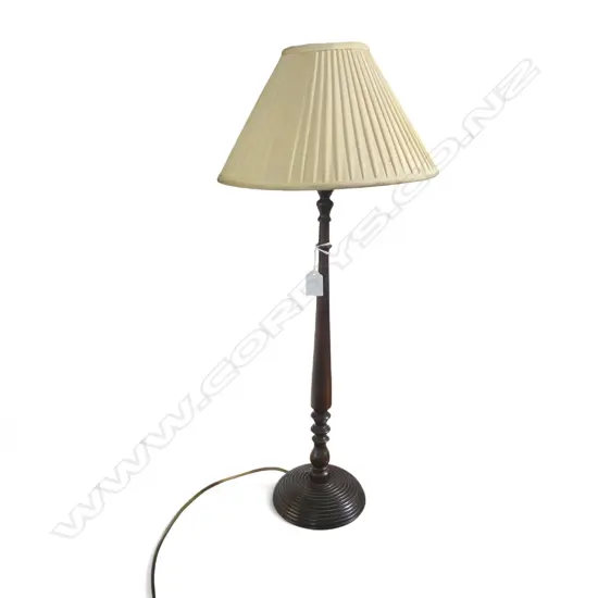 EDWARDIAN CANDLESTICK TABLE LAMP H.650mm
