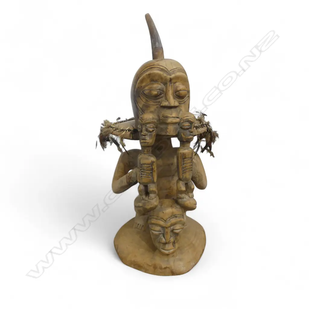AFRICAN SONGYE CARVED FIGURE H.700mm Image 1++