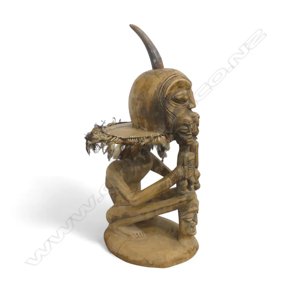 AFRICAN SONGYE CARVED FIGURE H.700mm Image 1++