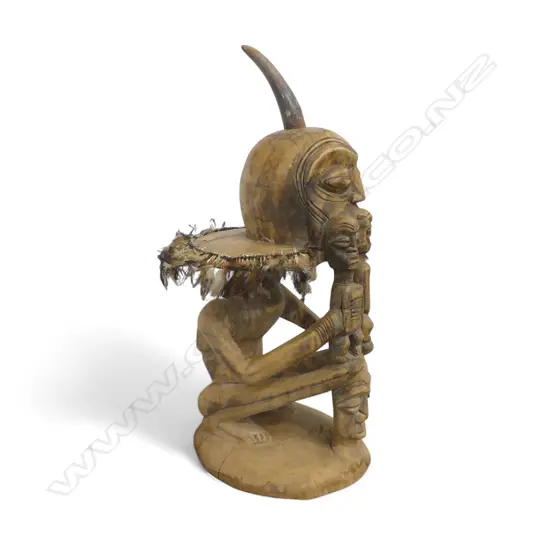 AFRICAN SONGYE CARVED FIGURE H.700mm