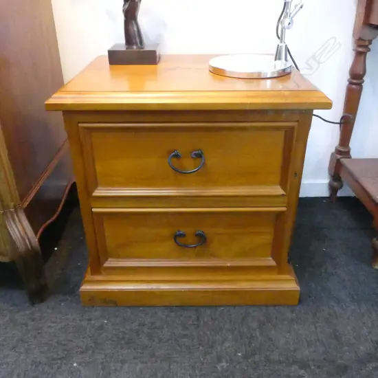 PR RECYCLED NZ TIMBER BEDSIDE DRAWERS - HORIZON FURNITURE CHRISTCHURCH 560x420x560mm