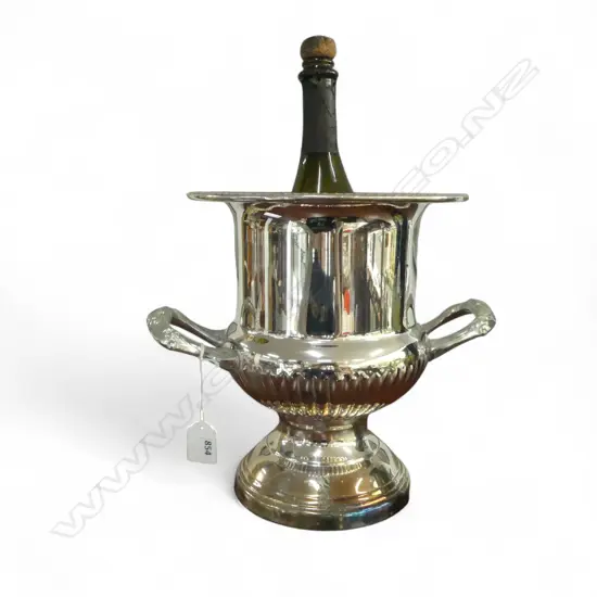 SILVER PLATE CHAMPAGNE BUCKET H.255mm