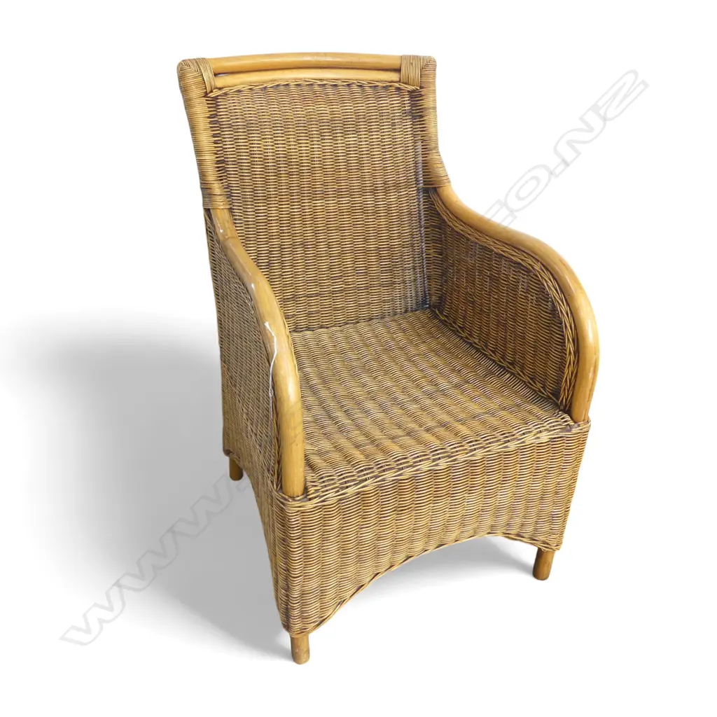 CANE BERGERE ARMCHAIR  Image 1++