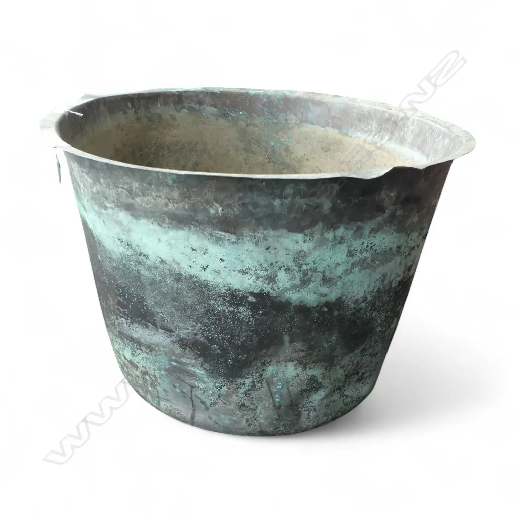 OLD LAUNDRY COPPER H.410mm, 560mm dia Image 1++