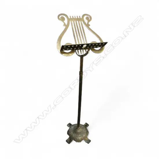 BRASS LYRE MUSIC STAND