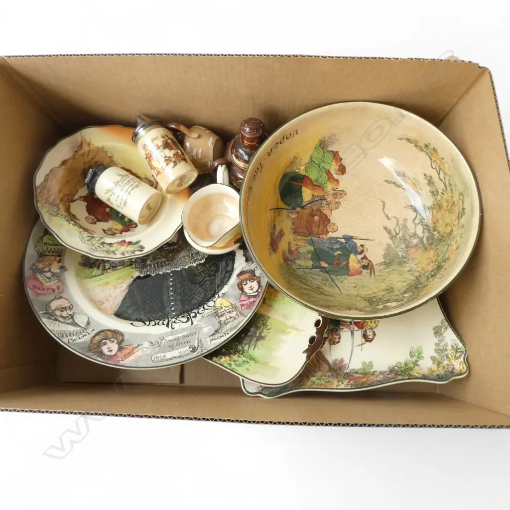 ASST. ROYAL DOULTON CHINA; LAMBETH, GREENWOOD, etc Image 1++