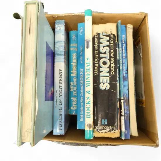 BOOKS; GEMSTONES, NZ JADE ETC