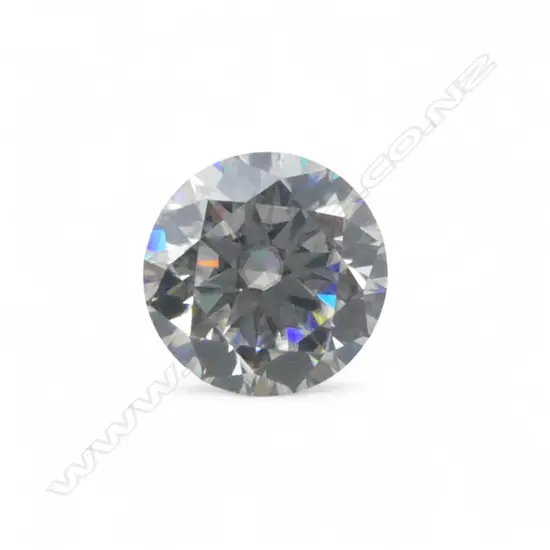 2ct LOOSE MOISSANITE, GRA tested