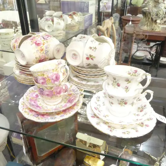 12 ROYAL ALBERT TRIOS; 6 'SERENA' & 6 'WINSOME'