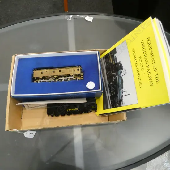 MINT & BOXED VIRGINIAN MODEL EL1A & NO BOX EL3A & RAILWAY MAGS