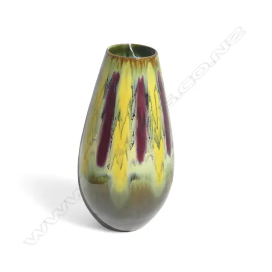 RETRO GERMAN CERAMIC VASE H.300mm
