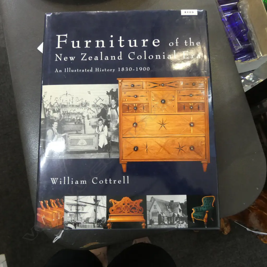 LRG VOL 'FURNITURE of the COLONIAL ERA' by William Cottrell, Pub.Reed Image 1++