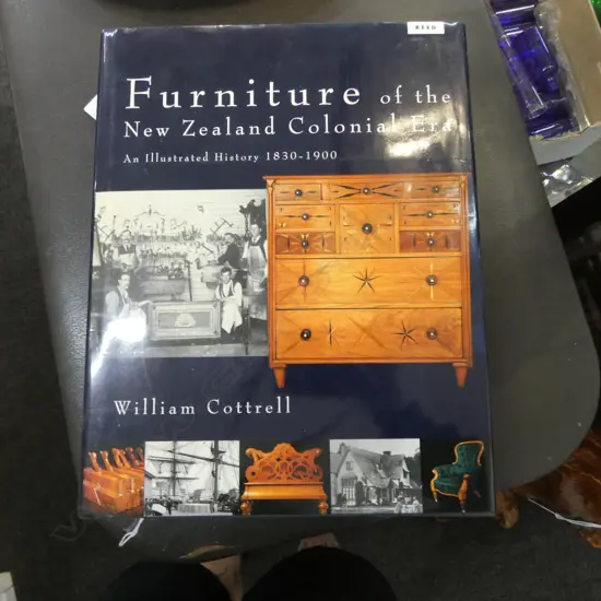 LRG VOL 'FURNITURE of the COLONIAL ERA' by William Cottrell, Pub.Reed
