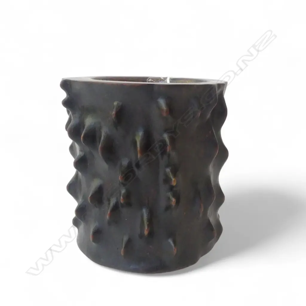 ORIENTAL BRUSH POT H.160mm, 160mm dia Image 1++