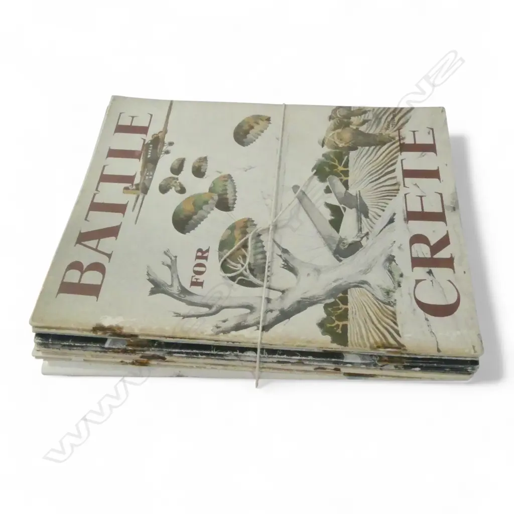 8 WWII NZ ARMY ISSUED 1943-1946 MAGAZINES, KIWIS IN ACTION + 3 OTHERS, some covers illustrated by Peter McIntyre Image 1++