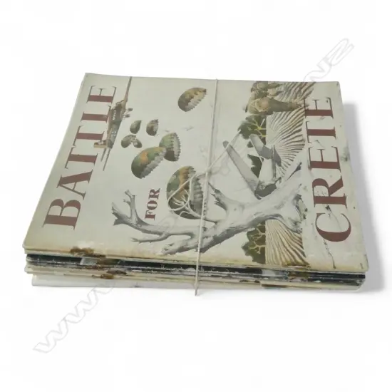 8 WWII NZ ARMY ISSUED 1943-1946 MAGAZINES, KIWIS IN ACTION + 3 OTHERS, some covers illustrated by Peter McIntyre