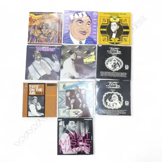 ASST. FATS WALLER JAZZ LPS Provenance: Ex Collection Wellington Choy