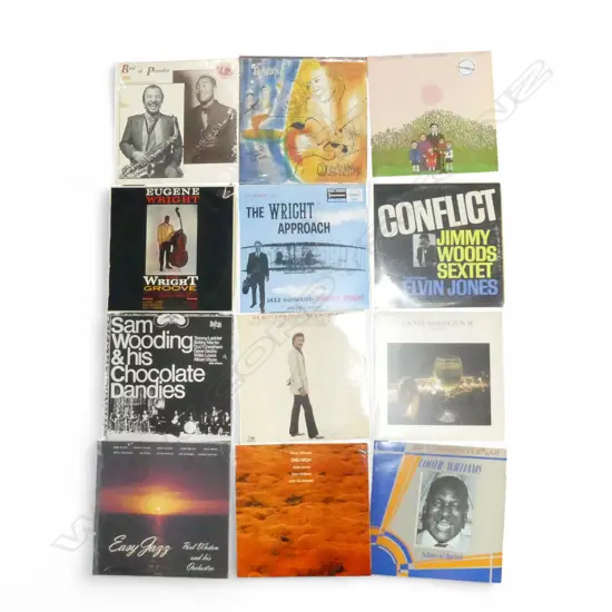 ASST. EUGENE WRIGHT JAZZ LPS Provenance: Ex Collection Wellington Choy