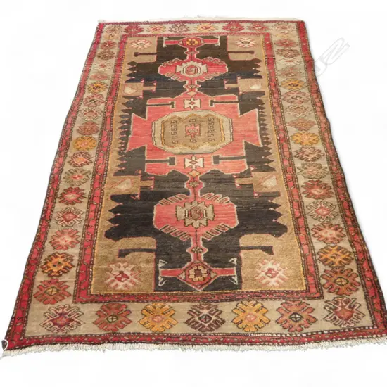 HAND KNOTTED WOOL PILE RUG 2000x1300mm