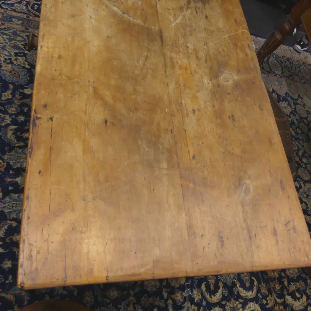 DISTRESSED COUNTRY TABLE from THE BAROSSA VALLEY  1290x850x740mm Image 1++