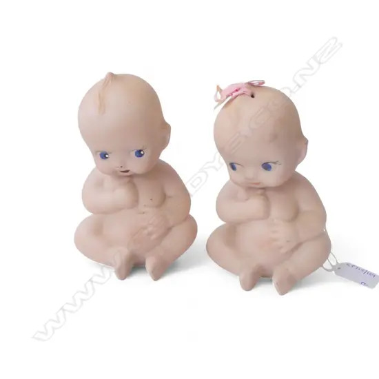 PR VINTAGE BISCE CHINA CUPIE DOLLS H140MM