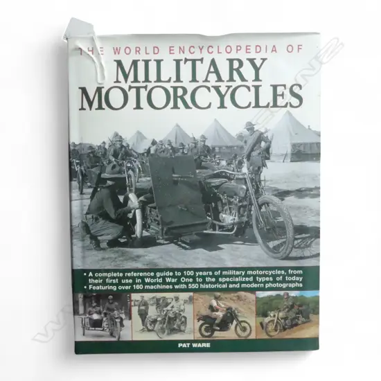 BOOK; THE WORLD ENCYCLOPEDIA OF MILITARY MOTORCYCLES