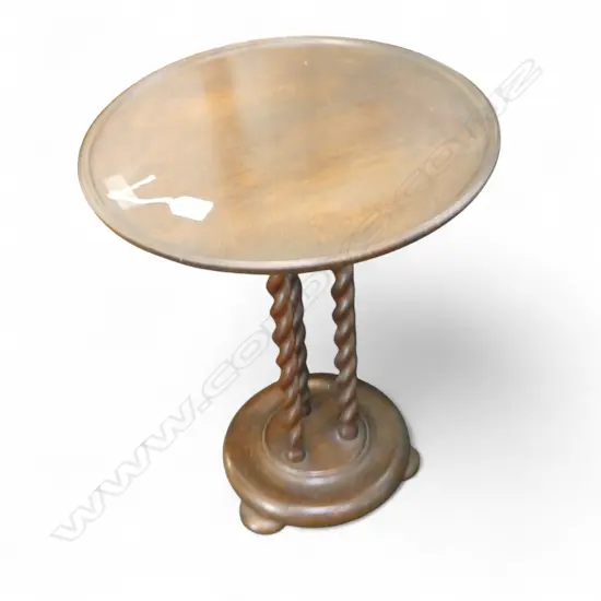 DECO OAK SIDE TABLE, H.515mm, 400mm dia