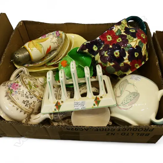 ASST. ART DECO ENGLISH CHINA