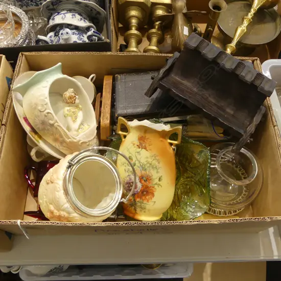 ASST; PLATED CUTLERY, DECO LETTER HOLDER ETC