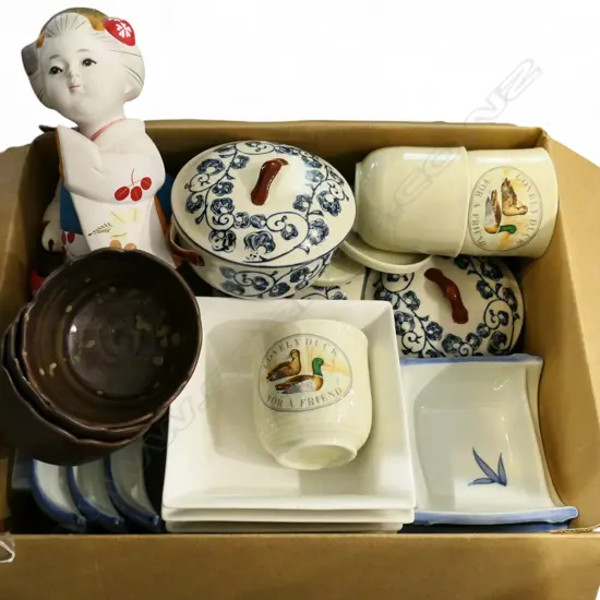 BOX ASST ORIENTAL CHINA ETC,