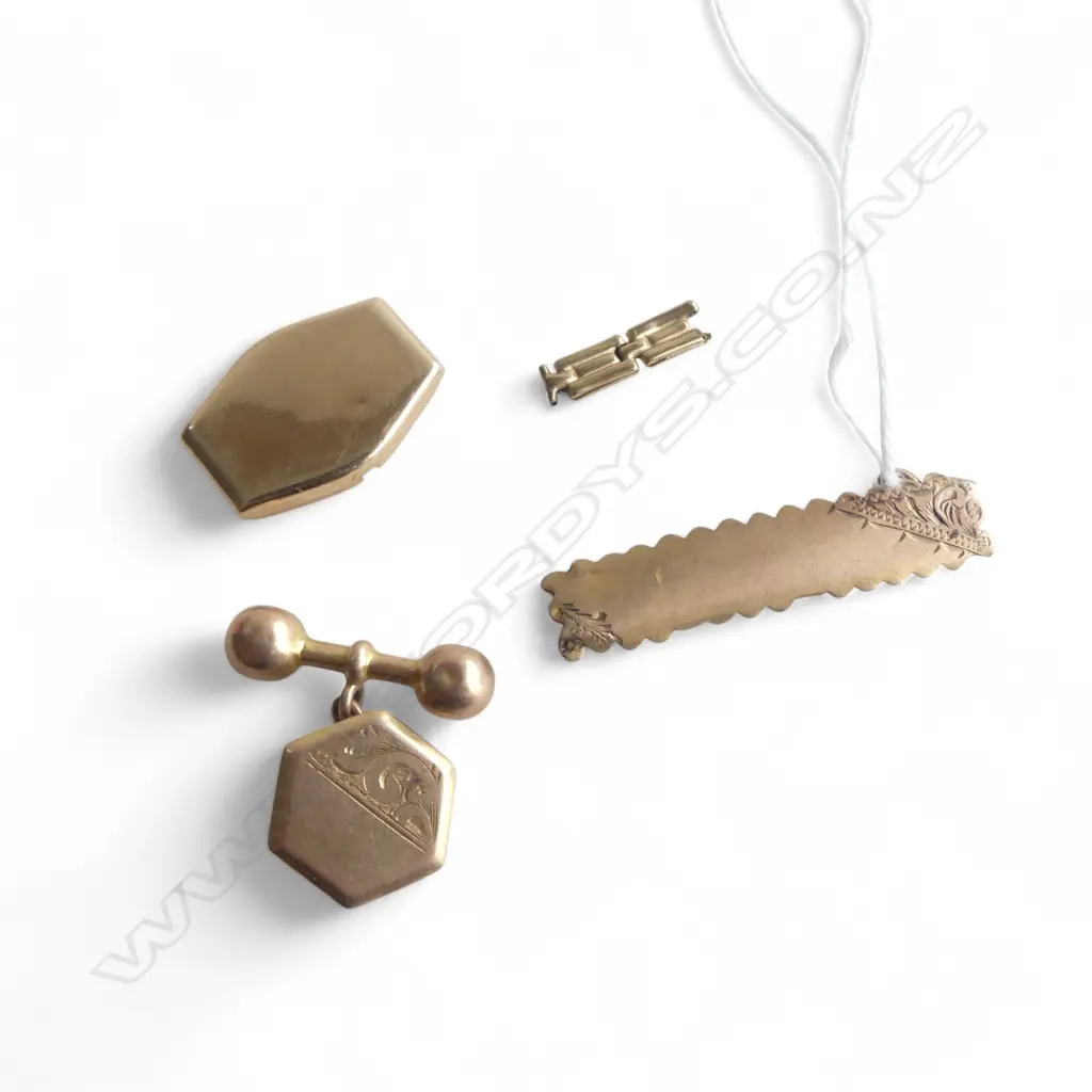 4 PCES 9CT GOLD SCRAP 5.0gms Image 1++