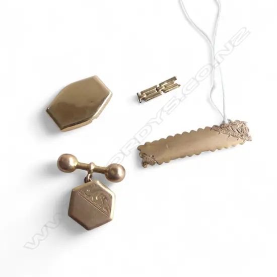 4 PCES 9CT GOLD SCRAP 5.0gms