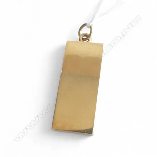 **RTV** 9CT GOLD PENDANT B'HAM 1977, 29.89gms