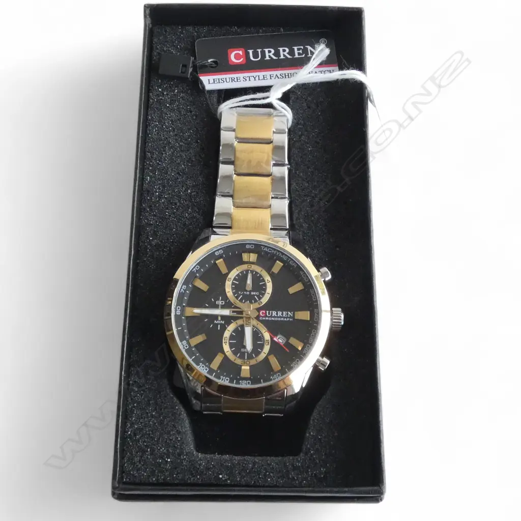 CURREN FASHION WATCH, BOXED AS NEW Image 1++