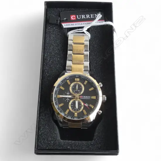 CURREN FASHION WATCH, BOXED AS NEW