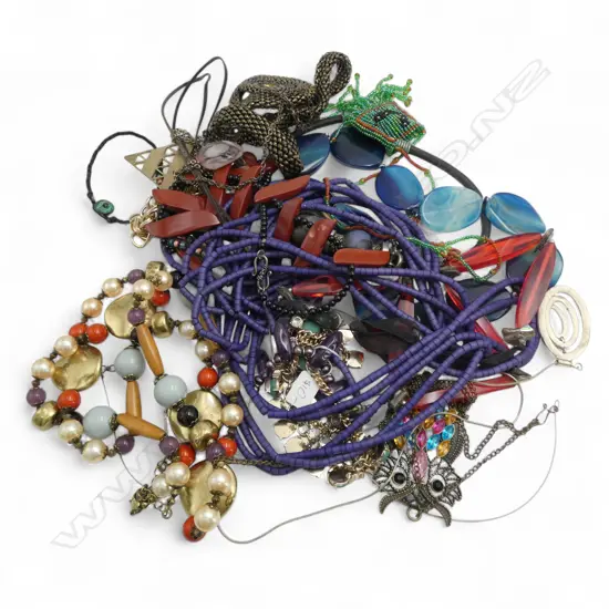 ASST. COSTUME NECKLACES etc