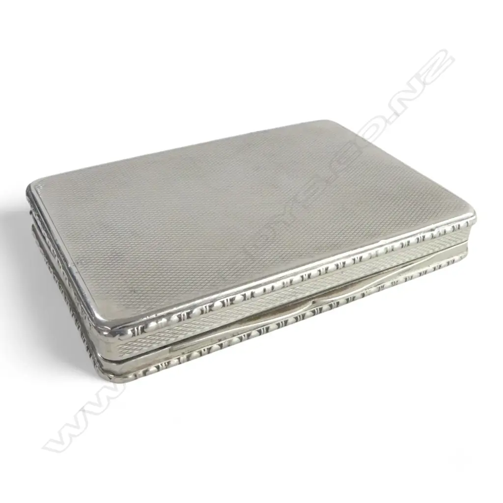 900 SILVER CARD CASE 55x80mm, 82.9gms Image 1++