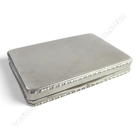900 SILVER CARD CASE 55x80mm, 82.9gms