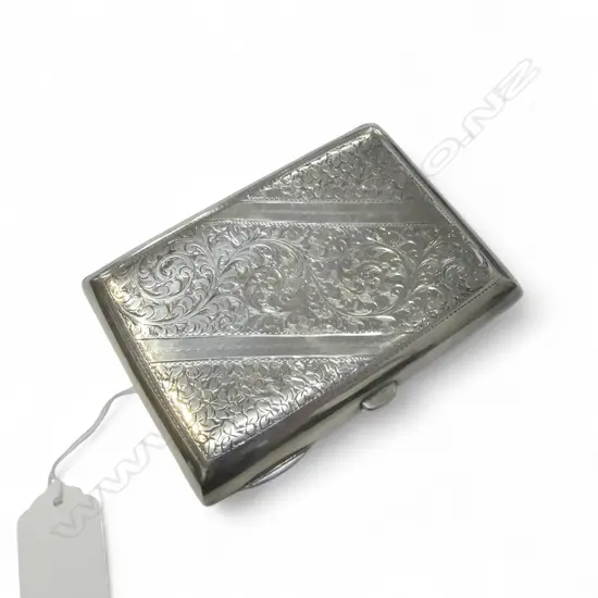 STG SILVER CIGARETTE CASE, CHESTER 1901 120x85mm 175gms