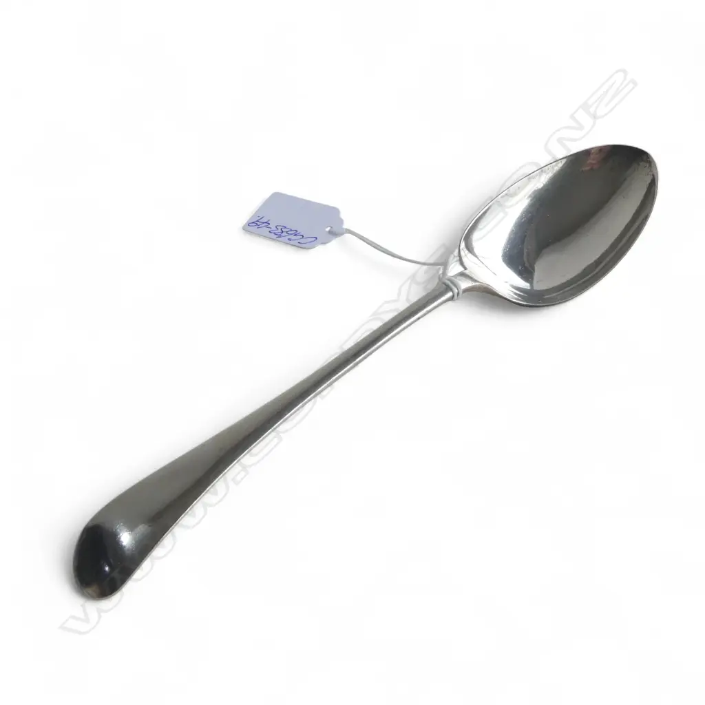 SILVER TABLE SPOON OLD ENGLISH pattern Sheffield 1903 by James Deakin & Sons (John & William F Deakin) 84gms Image 1++