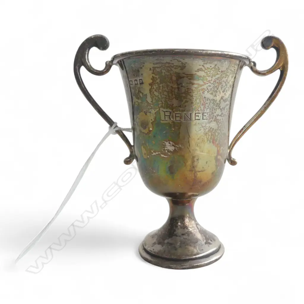 STG SILVER TROPHY CUP H.95mm 55gms Image 1++