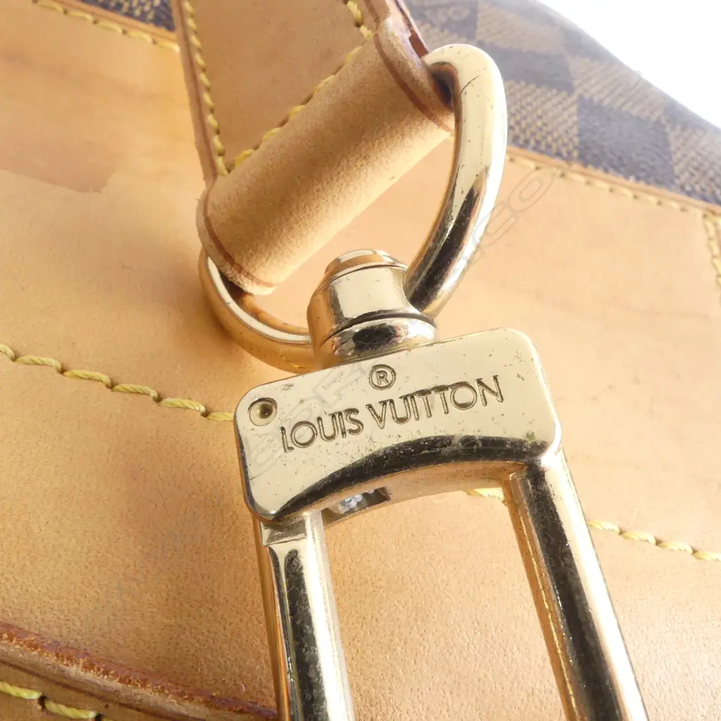 LOUIS VUITTON WEST END DAMIER WEEKENDER TOTE BAG. 1896-1996 Edition Centenaire #2311 some marks overall okay LEATHER  Image 1++