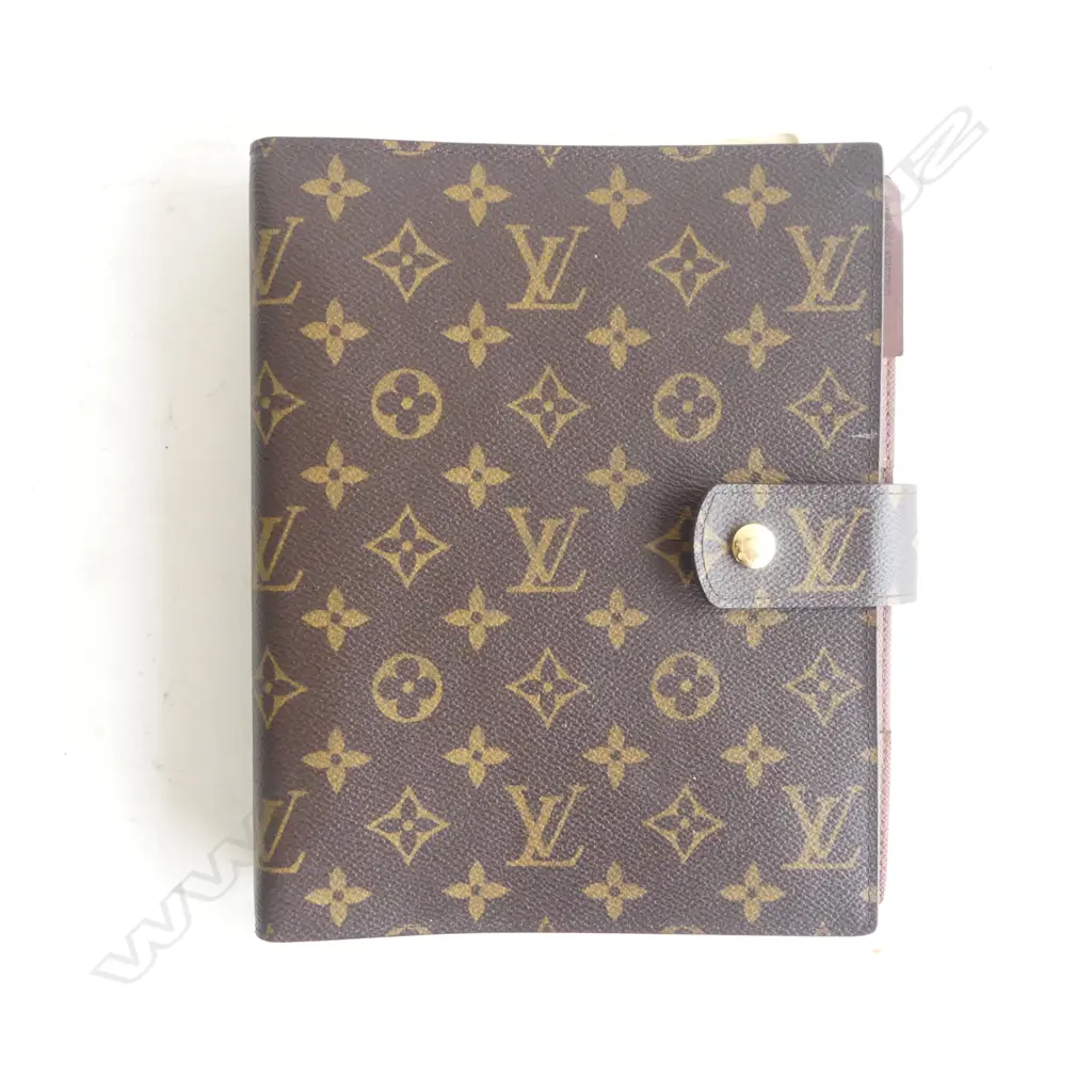 2009 LOUIS VUITTON DIARY FOLDER with receipt of purchase in Auckland NZ Image 1++
