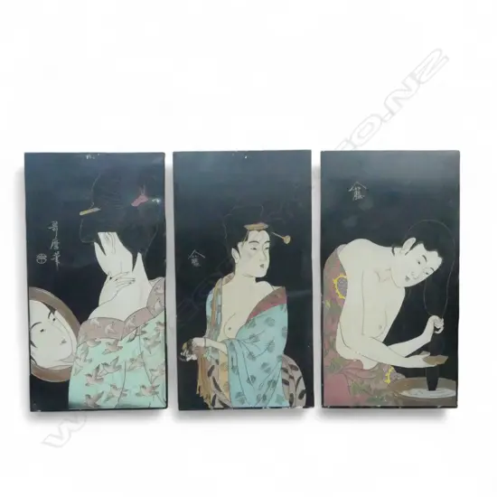 JAPANESE 3 PANEL ARTWORK 765x405mm each