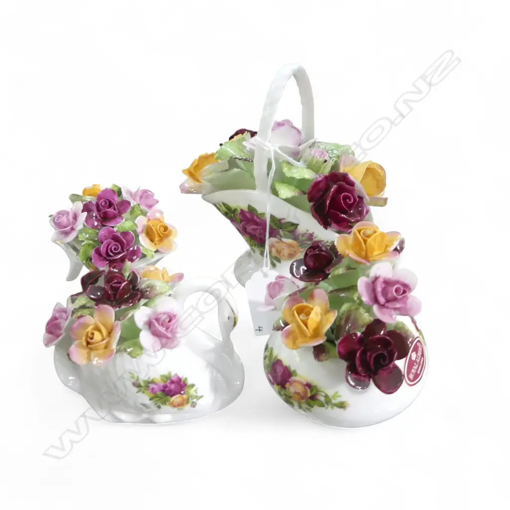 4 R/A OCR FLORAL ORNS H120 TALLEST Image 1++