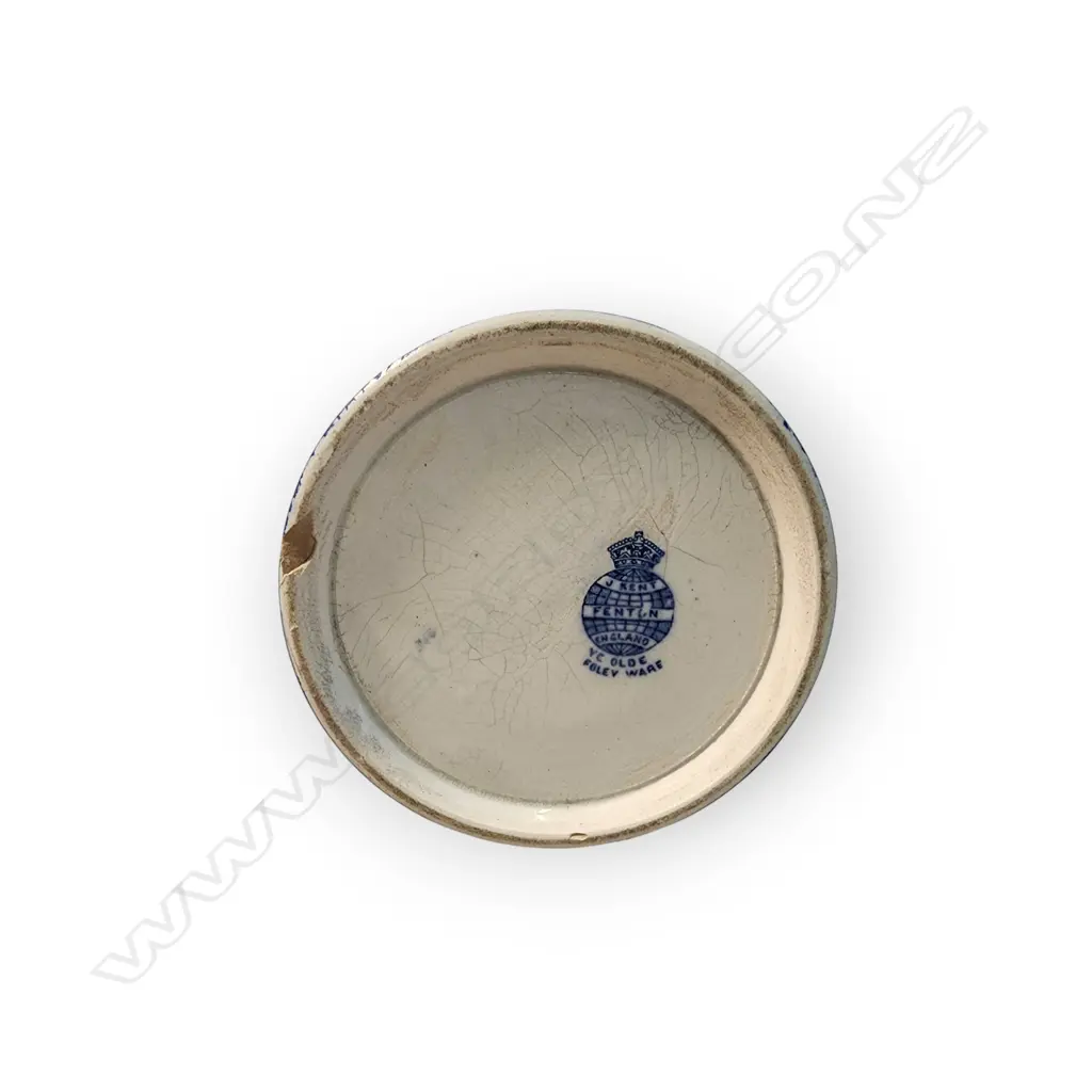 BLUE AND WHITE CHINA FENTON UTENSIL JAR Image 1++